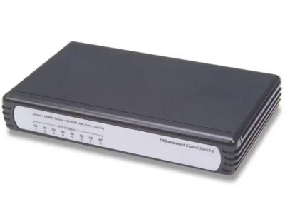 3C1670800C-US - HP OfficeConnect 8 x Ports 10/100/1000Base-T Layer-2 Unmanaged Gigabit Ethernet Network Switch