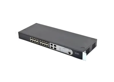 3CBLSG16-UK - 3Com Baseline Switch 2916-SFP Plus 16 x 10/100/1000Base-T LAN 4 x SFP (mini-GBIC) Ethernet Switch