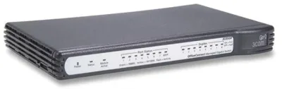 3CDSG8-UK - 3Com OfficeConnect Managed Gigabit Switch 1 x SFP (mini-GBIC) Shared 8 x 10/100/1000Base-T LAN