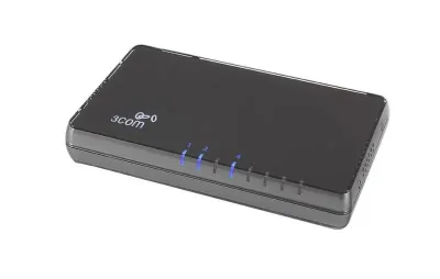 3CFSU08-UK - 3Com Ethernet Switch 8 8 x 10/100Base-TX LAN Ethernet Switch