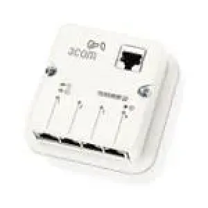 3CNJ205 - 3Com IntelliJack NJ205 Ethernet Switch 4 x 10/100Base-TX LAN