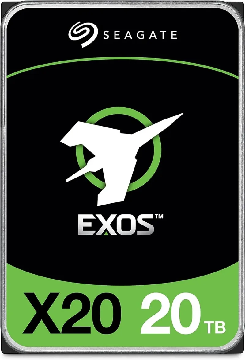 Seagate 3DJ233-150 Exos x20 20TB 7200RPM 12Gb/s SAS 256MB Cache 3.5-Inch Hard Drive (OEM)