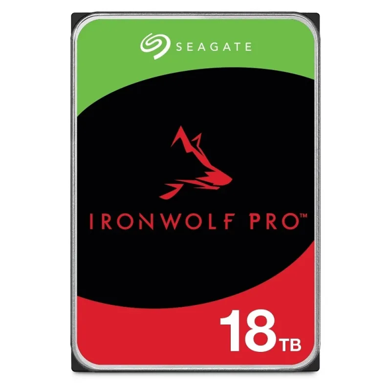 Seagate 3LU101-500 Ironwolf Pro 18TB 7200RPM SATA 6Gb/s 3.5-Inch Internal Hard Drive. In Stock