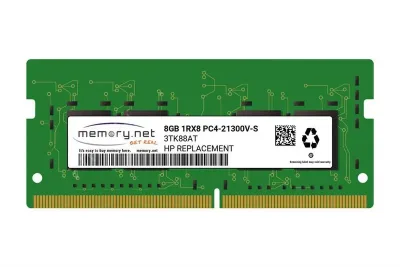 3TK88AT - HP 8GB PC4-21300 DDR4-2666MHz non-ECC Unbuffered CL19 SoDIMM 1.2V Single-Rank Memory Module