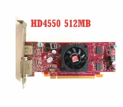 3Y14F - Dell ATI Radeon HD4550 512MB PCI-Express 2 DisplayPort DVI Video Card
