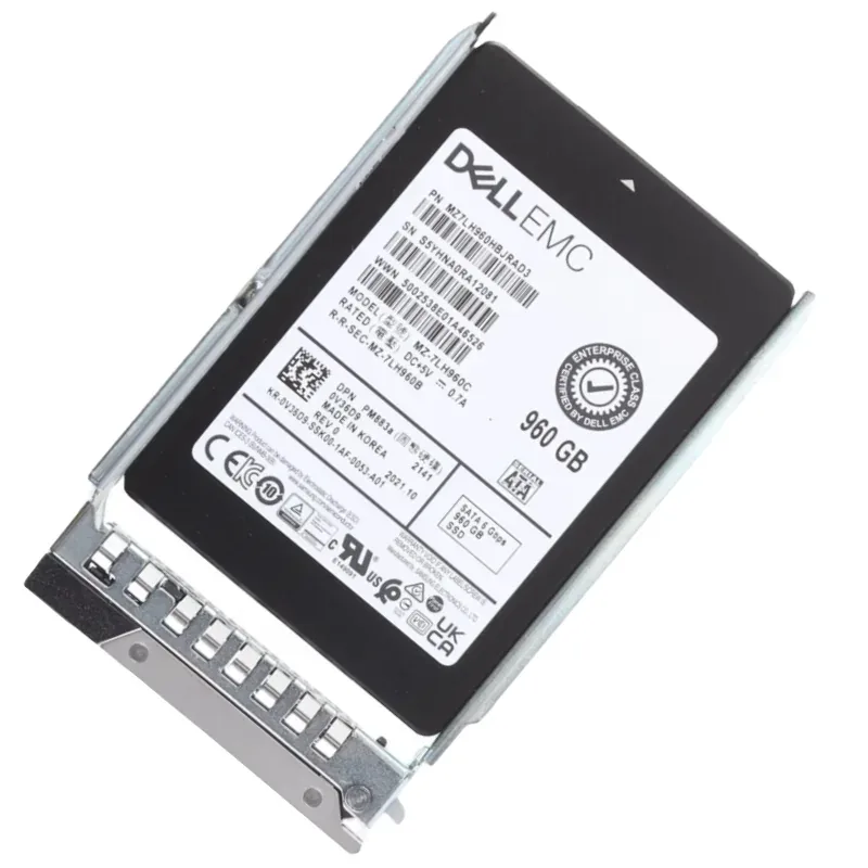Dell 400-ASFO 960GB SATA 6Gb/s eMLC Mixed Use Hot Swap 512n 2.5-inch Solid State Drive