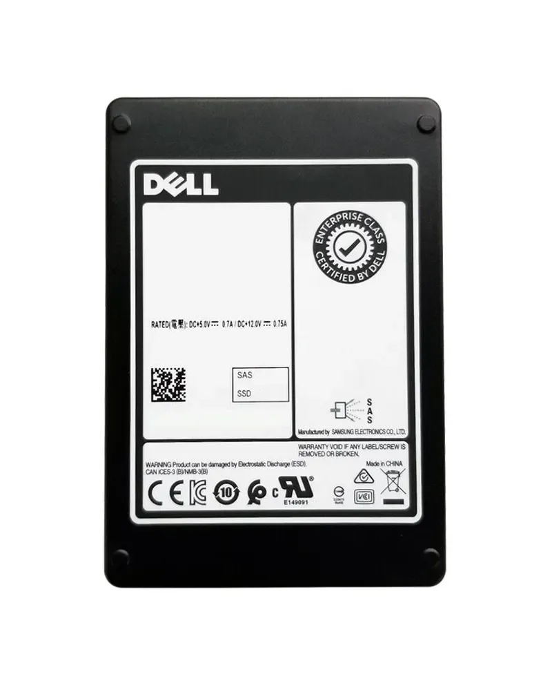 400-BCNQ - Dell 480GB SAS 12Gb/s Mix Use Hot-Pluggable 2.5-inch Solid State Drive