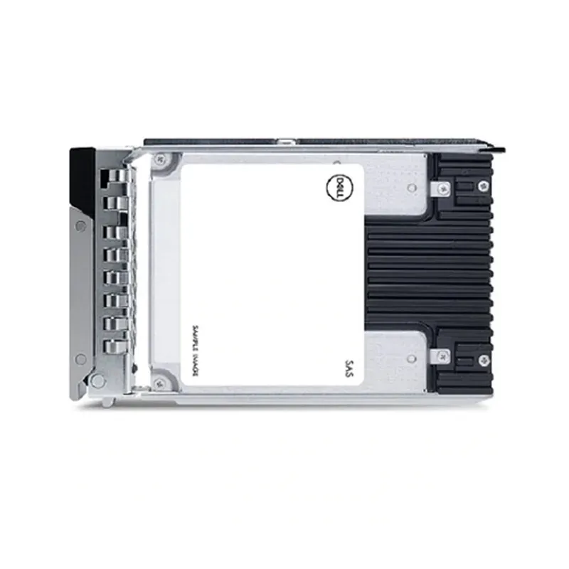 Dell 400-BEOQ 960GB Triple-Level Cell SAS 12Gb/s Hot-Pluggable Mixed Used 2.5-Inch Solid State Drive with Tray for PowerEdge R350/R440/R450/R550/R640