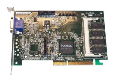 400778-002-1 - Matrox Graphics 8MB AGP Video Graphics Card