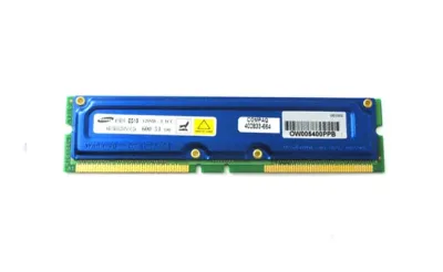 402833-664 - HP 128MB RDRAM-600MHz PC600 ECC 184-Pin RIMM Memory Module