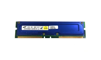 402833-862 - HP 128MB RDRAM-800MHz PC800 ECC 184-Pin RIMM Memory Module