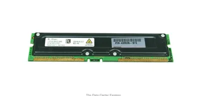 402836-872 - HP 256MB RDRAM-800MHz PC800 ECC 184-Pin RIMM Memory Module