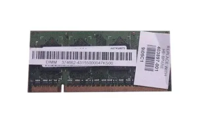 403897-001 - HP 512MB DDR2-533MHz PC2-4200 non-ECC Unbuffered CL4 200-Pin SoDimm 1.8V Memory Module
