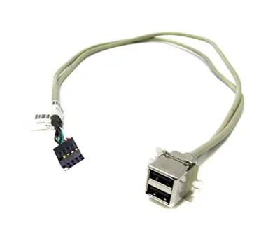 404807-001 - HP Dual Port Front Panel Bracket USB to VGA Cable Assembly for ProLiant DL580 G3 / Dl580 G4