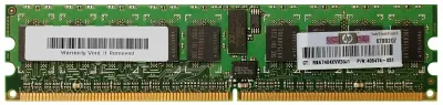 405474-051 - HP 512MB DDR2-667MHz PC2-5300 ECC Registered CL5 240-Pin DIMM 1.8V Memory Module
