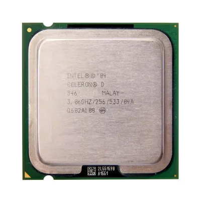 405693-001 - HP 3.06GHz 533MHz FSB 256KB L2 Cache Socket LGA775 / PPGA478 Intel Celeron D 345J 1-Core Processor