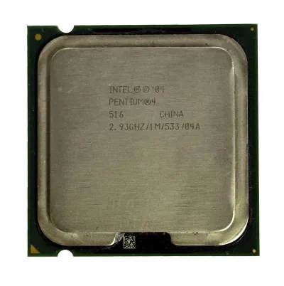 406307-001 - HP 2.93GHz 533MHz FSB 1MB L2 Cache Socket LGA775 Intel Pentium 4 516 1-Core Processor