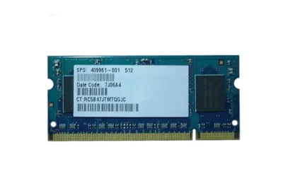 409961-001 - HP 512MB DDR2-533MHz PC2-4200 non-ECC Unbuffered CL4 200-Pin SoDimm 1.8V Memory Module