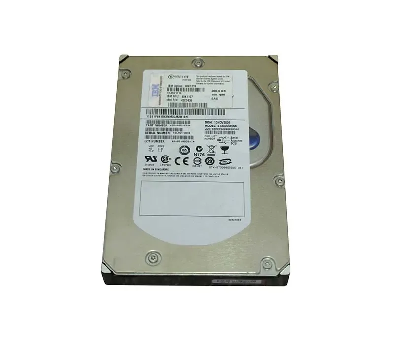 40K1119 - IBM 300GB 10000RPM 3.5-inch Hot Swapable LFF SAS 3GB/s Hard Drive with Tray