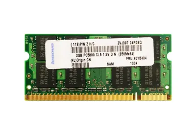 40Y8404 - IBM 2GB DDR2-667MHz PC2-5300 non-ECC Unbuffered CL5 200-Pin SoDimm Dual Rank Memory Module