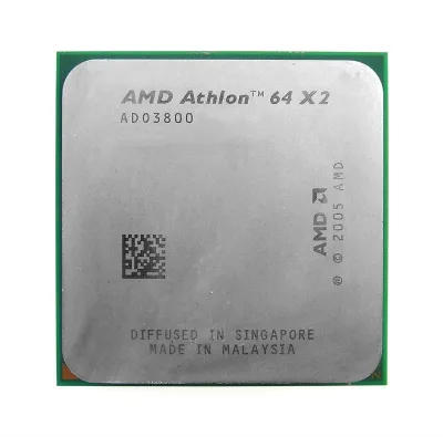 410527-201 - HP 2.00GHz 2 x 512KB L2 Cache Socket 939 AMD Athlon 64 X2 3800+ Dual Core Processor