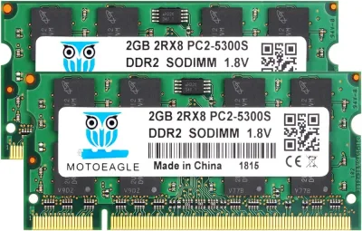 412361R-001 - HP 256MB DDR2-667MHz PC2-5300 non-ECC Unbuffered CL5 200-Pin SoDimm 1.8V Memory Module