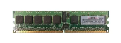 413384-001 - HP 512MB DDR2-400MHz PC2-3200 ECC Registered CL3 240-Pin DIMM 1.8V Single Rank Memory Module