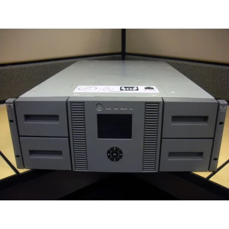 413509-001 - HP 19.2TB/38.4TB StorageWorks Msl4048 0Drive/48Slot Tape Library