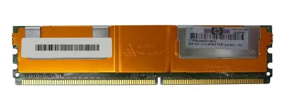 416471-001 - HP 1GB DDR2-667MHz PC2-5300 Fully Buffered CL5 240-Pin DIMM 1.8V Dual Rank Memory Module