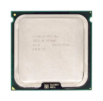 416657-L21 - HP 1.60GHz 1066MHz FSB 4MB L2 Cache Socket LGA771 Intel Xeon 5110 Dual-Core Processor