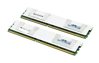416750-S21 - HP 16GB (2 x 8GB) DDR2-667MHz ECC Fully Buffered CL5 240-Pin DIMM 1.8V 2R Memory Module