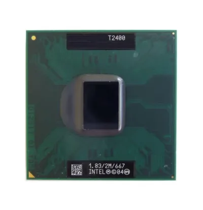 417042-001 - HP 1.83GHz 667MHz FSB 2MB L2 Cache Socket PGA478 Intel Core Duo T2400 2-Core Processor