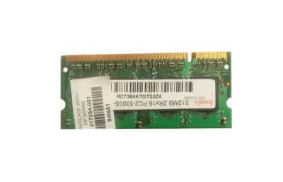 417054-001 - HP 512MB DDR2-667MHz PC2-5300 non-ECC Unbuffered CL5 200-Pin SoDimm 1.8V Memory Module