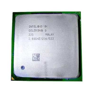 41D0519 - IBM 2.80GHz 533MHz FSB 256KB L2 Cache Socket PLGA478 / PPGA478 Intel Celeron D335 / 335J 1-Core Processor