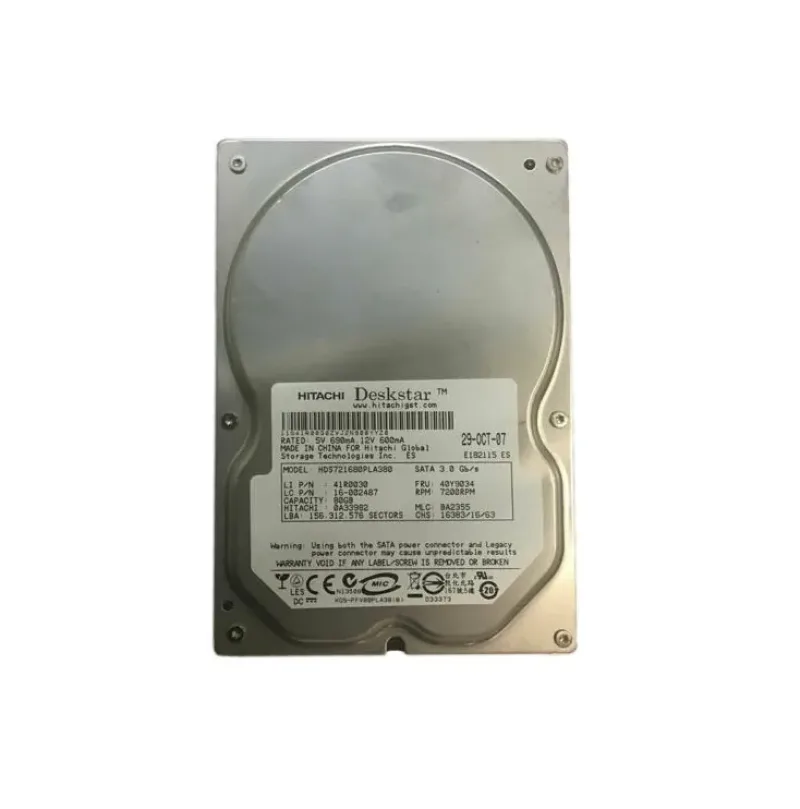 41R0030 - Lenovo 80GB 7200RPM SATA 3Gb/s 8MB Cache 3.5-inch Hard Drive