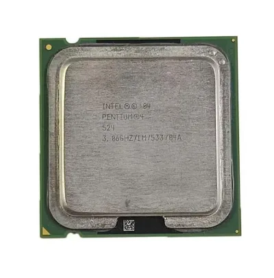 41T4104 - IBM 3.06GHz 533MHz FSB 1MB L2 Cache Socket LGA775 Intel Pentium 4 524 1-Core Processor