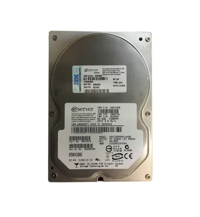42C0461 - IBM 80GB 7200RPM SATA 3Gb/s Simple-swap 3.5-inch Hard Drive for xSeries