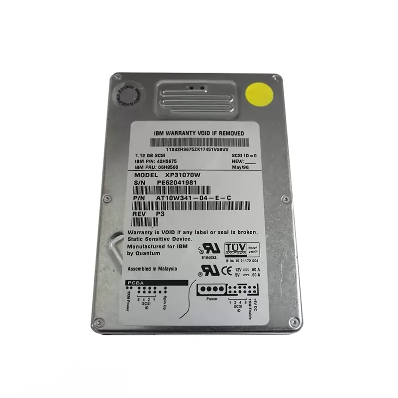 42H3675 - IBM 1GB 7200RPM Fast SCSI 3.5-inch Hard Drive