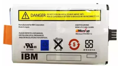 42R3965 - IBM 3.6V 3.9AH SAS 8PIN Cache Battery