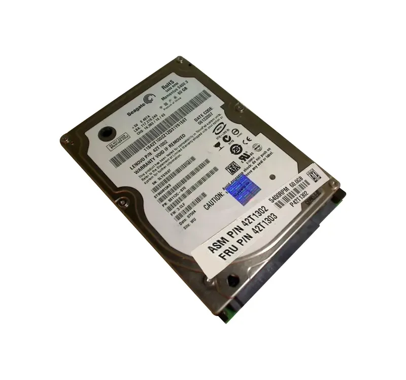 42T1302 - Lenovo 60GB 5400RPM SATA 2.5-inch Hard Drive