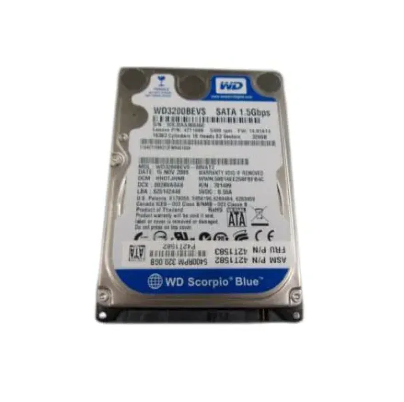 42T1583 - IBM / Lenovo 320GB 5400RPM SATA 3Gb/s 2.5-inch Hard Drive