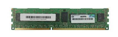 431656-081 - HP 8GB DDR3-1600MHz PC3-12800 ECC Registered CL11 240-Pin DIMM Single Rank 1Gx4 1.35V Low Voltage Memory Module
