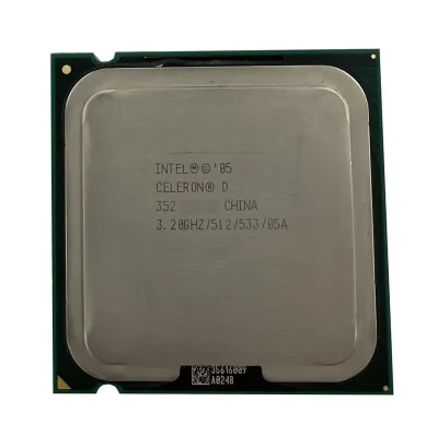 431702-B21 - HP 3.20GHz 533MHz FSB 512KB L2 Cache Socket PLGA775 Intel Celeron D 352 1-Core Processor