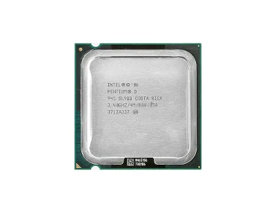435485-001 - Compaq 3.40GHz 800MHz FSB 4MB L2 Cache Socket LGA775 Intel Pentium D 945 2-Core Processor