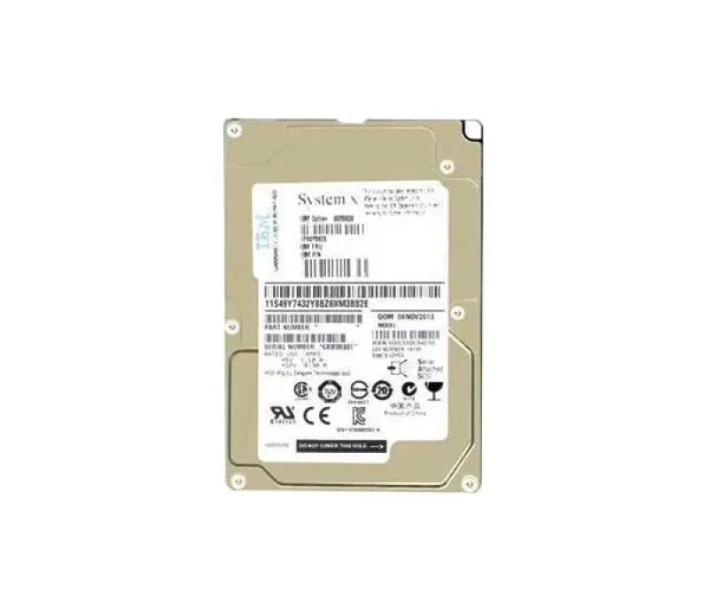 43D0637 - IBM 300GB 10000RPM SAS 6Gb/s 2.5-inch Hard Drive