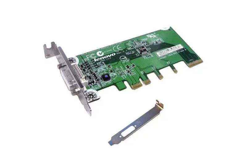 43R1985 - IBM ADD2 DVI-D Monitor Connection Adapter Add-on interface Board PCI Express x16 low profile DVI ( HDCP )