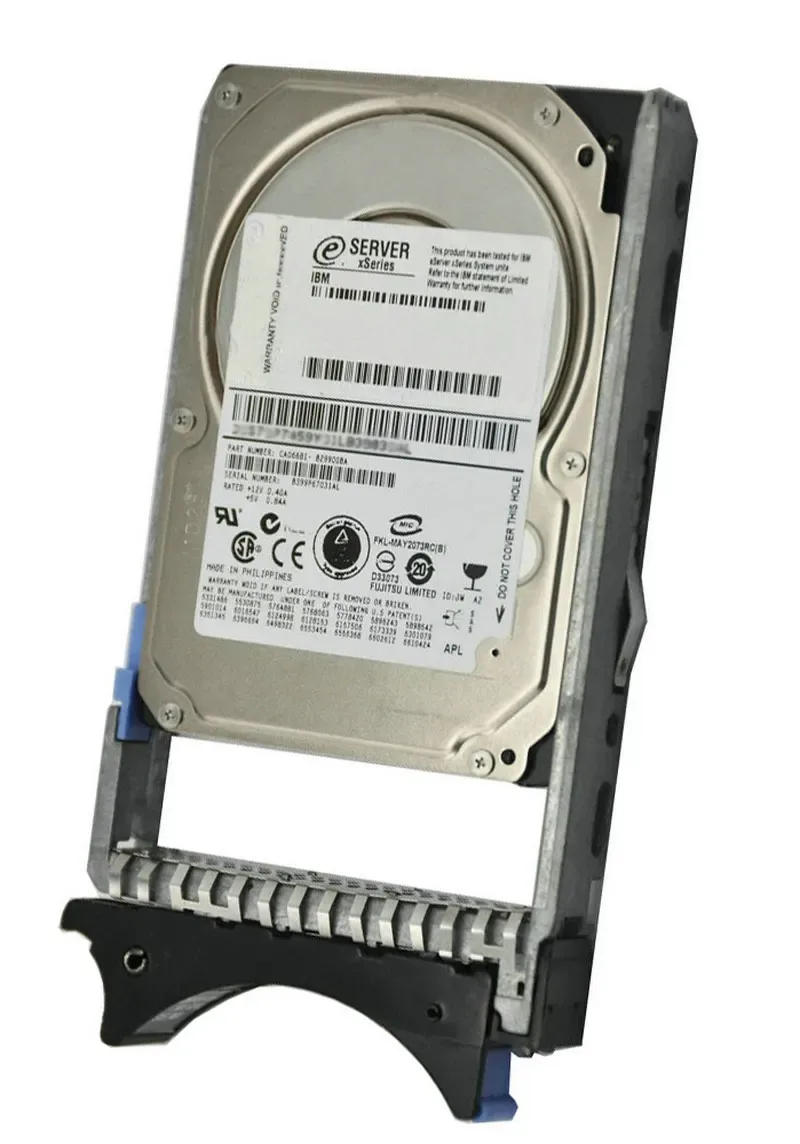 43X0841 - IBM 73.4GB 15000RPM SAS SFF Hot Swap 2.5-inch Hard Drive with Tray