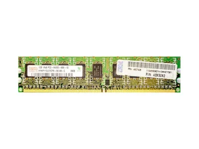 43X5062 - IBM 1GB DDR2-667MHz PC2-5300 ECC Registered CL5 240-Pin DIMM Dual Rank Memory Module