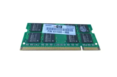 441590-888 - HP 1GB DDR2-667MHz PC2-5300 non-ECC Unbuffered CL5 200-Pin SoDimm 1.8V Memory Module