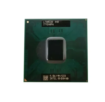 441697-001 - HP 1.86GHz 533MHz FSB 1MB L2 Cache Socket PGA478 Intel Celeron M 440 1-Core Processor
